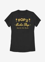 Marvel Pops Barber Shop Womens T-Shirt