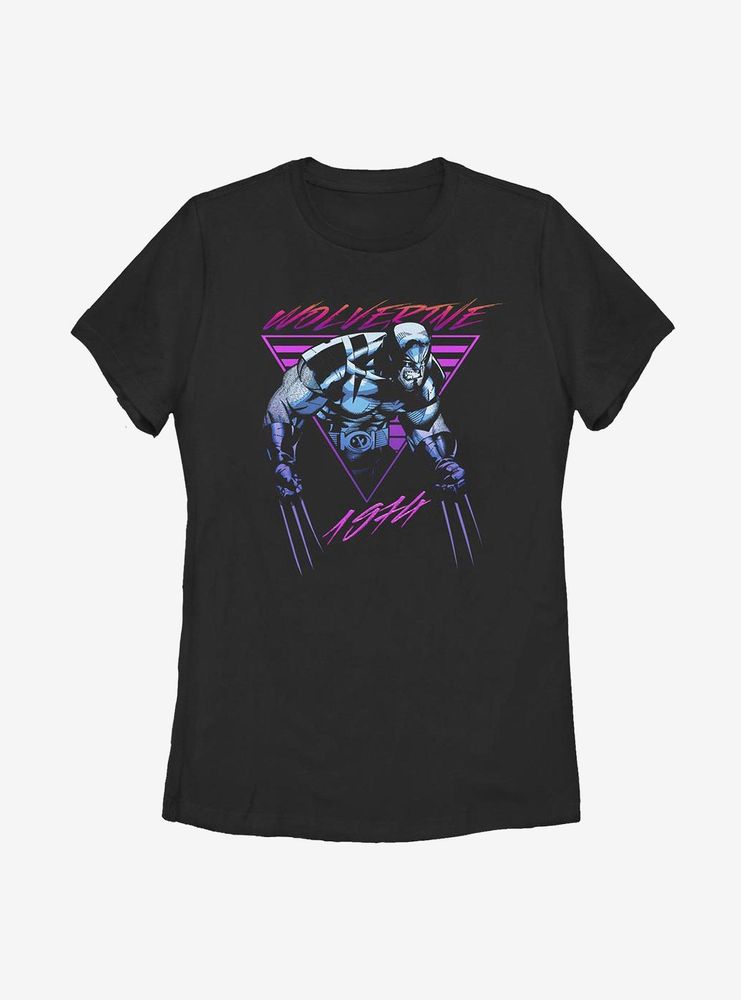 Marvel Wolverine Neon Logan Womens T-Shirt