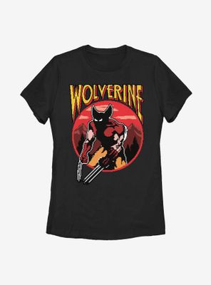 Marvel X-Men Wolverine Nes Game Womens T-Shirt