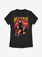 Marvel X-Men Wolverine Nes Game Womens T-Shirt