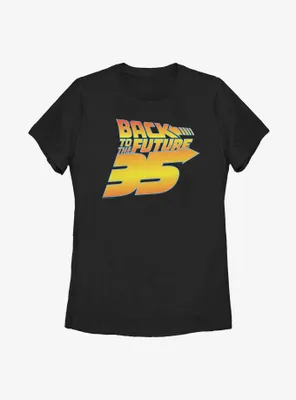 Back To The Future Thirty Five Years Womens T-Shirt
