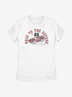 Back To The Future Vintage Womens T-Shirt