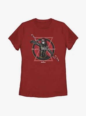 Marvel Black Widows Lighting Womens T-Shirt