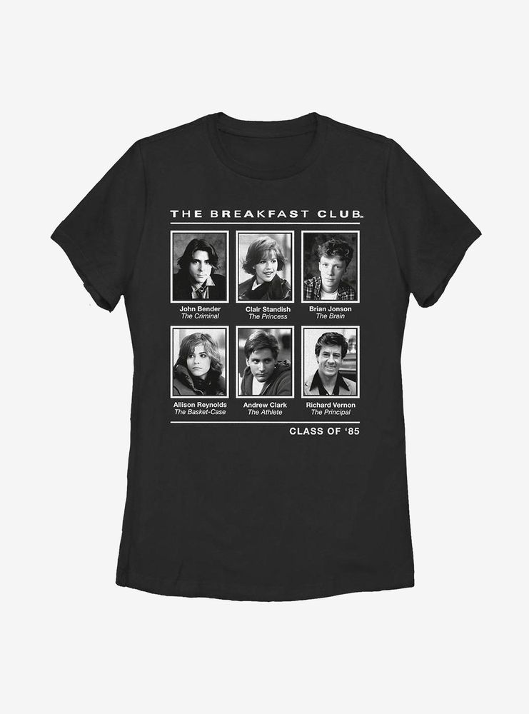 The Breakfast Club Yearbook Womens T-Shirt