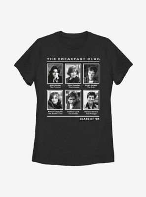 The Breakfast Club Yearbook Womens T-Shirt