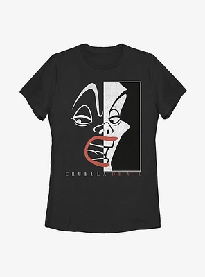 Disney Cruella Cover Womens T-Shirt