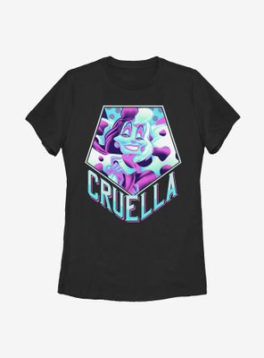 Disney Cruella Pentaneon Womens T-Shirt