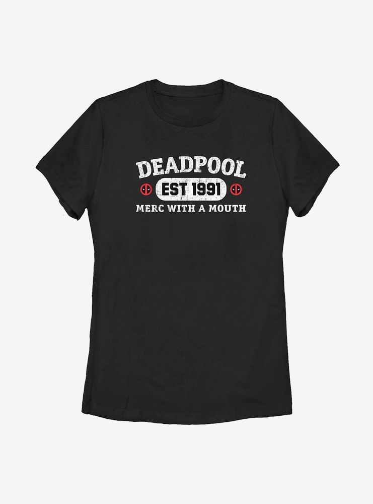Marvel Deadpool Athletic Merc Womens T-Shirt