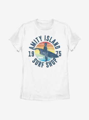 Jaws Amity Surf Shop Womens T-Shirt