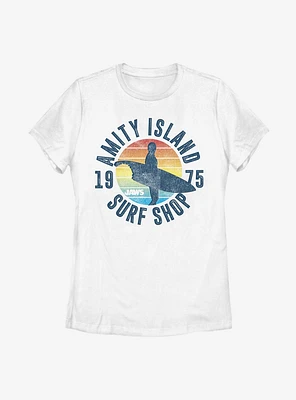 Jaws Amity Surf Shop Womens T-Shirt
