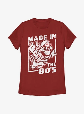 Nintendo Super Mario Made The 80s Womens T-Shirt