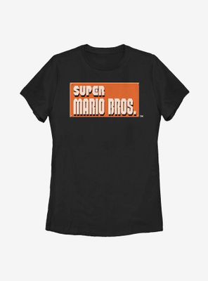 Nintendo Super Mario Start It Up Womens T-Shirt