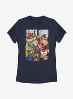 Nintendo Super Mario Grouper Womens T-Shirt