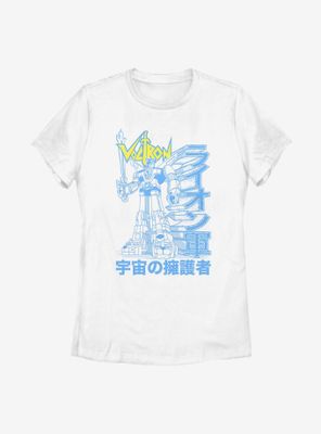Voltron Lion Force Womens T-Shirt