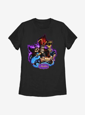 Disney Aladdin Power Trip Womens T-Shirt