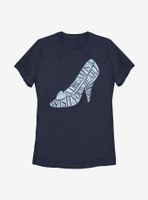 Disney Cinderella Slipper Womens T-Shirt