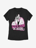 Disney Cruella Perfectly Wretched Womens T-Shirt