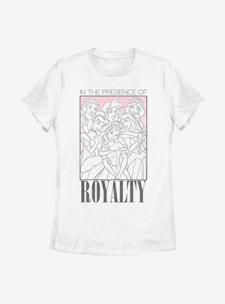 Disney Princesses Presence Of Royalty Womens T-Shirt