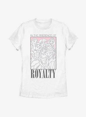 Disney Princesses Presence Of Royalty Womens T-Shirt