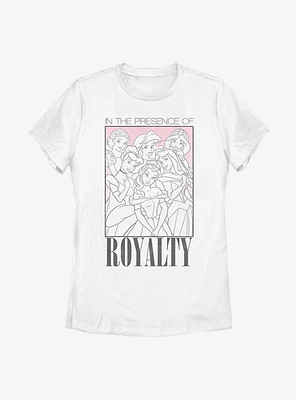 Disney Princesses Presence Of Royalty Womens T-Shirt