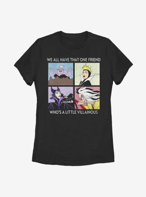 Disney Villains That One Friend Redux Womens T-Shirt
