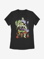 Disney Villains Worst Dinner Party Ever Womens T-Shirt