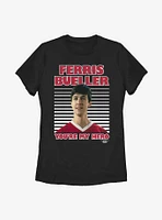 Ferris Bueller's Day Off Hero Status Womens T-Shirt