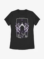 Disney The Little Mermaid Tough Witch Tarot Womens T-Shirt