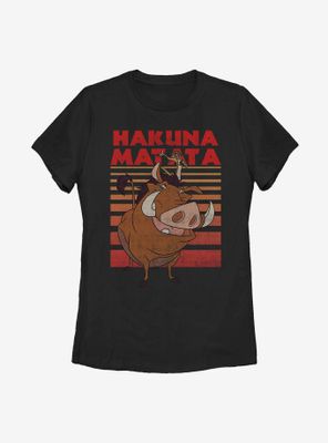 Disney The Lion King Classic Hakuna Matata Womens T-Shirt