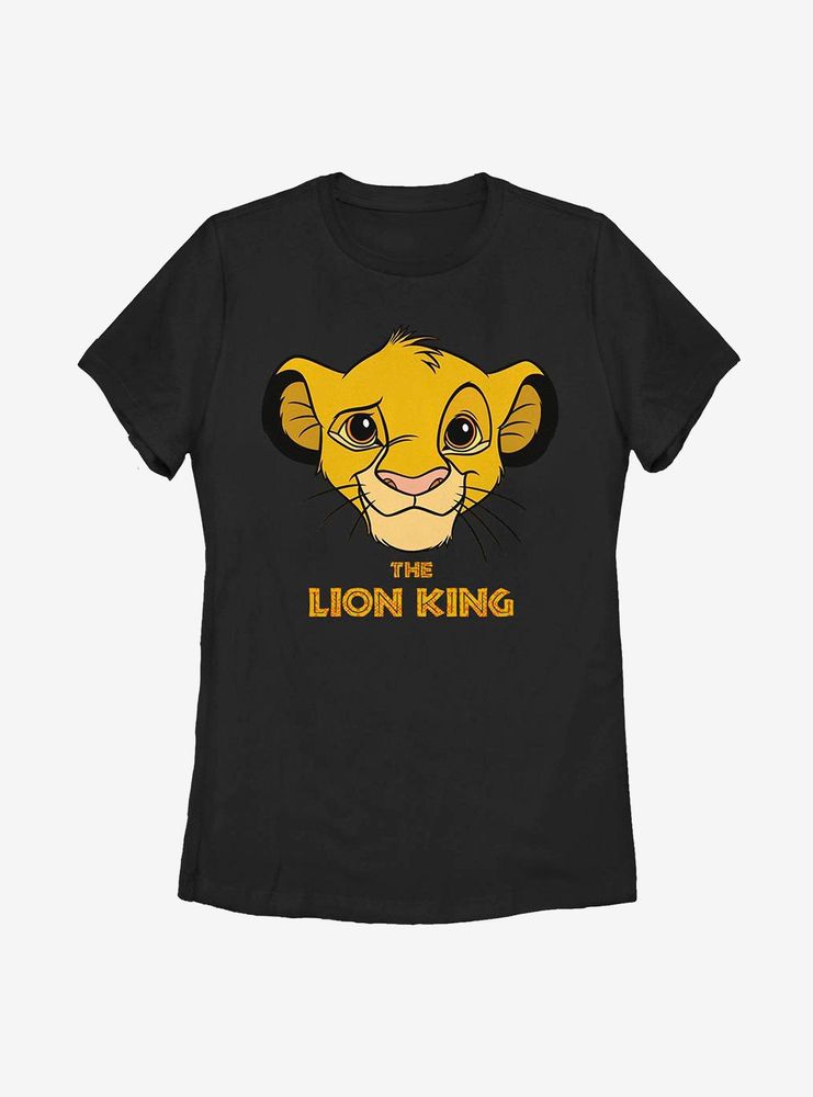 Disney The Lion King Facepaint Womens T-Shirt