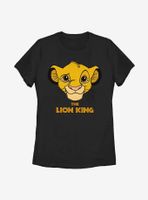 Disney The Lion King Facepaint Womens T-Shirt