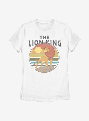 Disney The Lion King Retro Womens T-Shirt