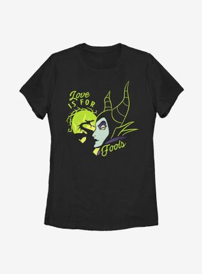 Disney Maleficent Fools Love Womens T-Shirt