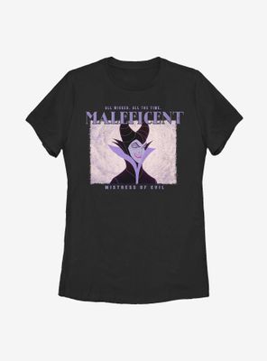 Disney Maleficent Square Womens T-Shirt