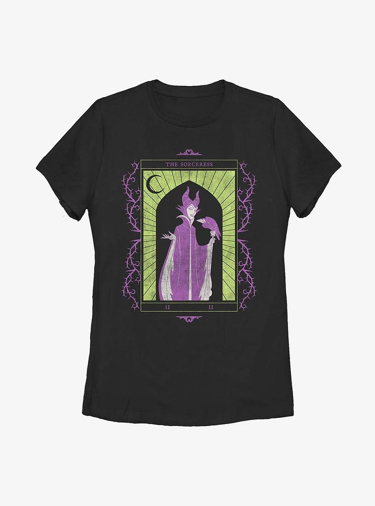 Disney Maleficent Tarot Womens T-Shirt