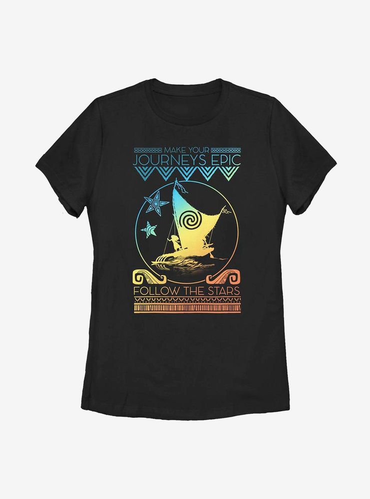 Disney Moana By Starlight Womens T-Shirt