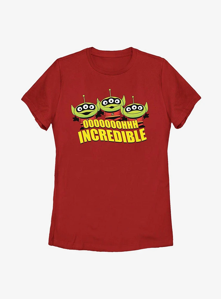 Disney Pixar Aliens Incredible Womens T-Shirt
