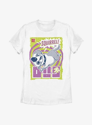 Disney Pixar Dug Japanese Text Womens T-Shirt