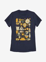 Disney Pixar Finding Nemo Icons Womens T-Shirt