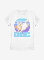 Disney Pixar Retro Dug Womens T-Shirt