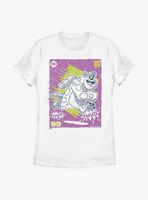 Disney Pixar Monsters, Inc. Sulley Japanese Text Womens T-Shirt