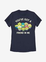 Disney Pixar Aliens You've Got A Friend Womens T-Shirt