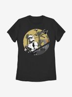 Star Wars: Rogue One Scarif Circle Womens T-Shirt