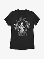 Disney Snow White Evil Queen Just One Bite Womens T-Shirt