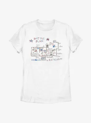 Home Alone Kevin'S Plan Womens T-Shirt