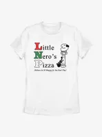 Home Alone Little Neros Pizza Womens T-Shirt