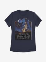 Star Wars 70s Throwback Womens T-Shirt