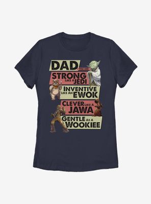 Star Wars Alien Dad Womens T-Shirt