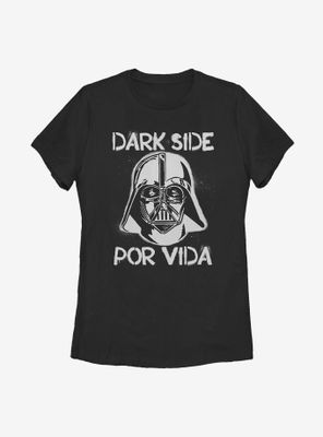Star Wars Darkside Por Vida Womens T-Shirt