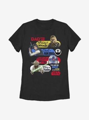 Star Wars Galaxy Dad Womens T-Shirt
